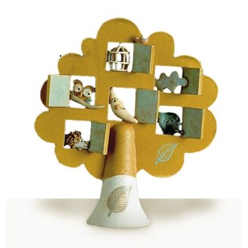The Enchanted Tree, a ceramic piece and clay whistle created by Maestro Riccardo Biavati in Ferrara, Italy 