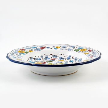 Arabesco Classico Italian pasta & soup plate handmade by Fima in Deruta