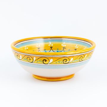 Andrea Italian cereal bowl handmade by Ceramiche Andrilia in Deruta - main image