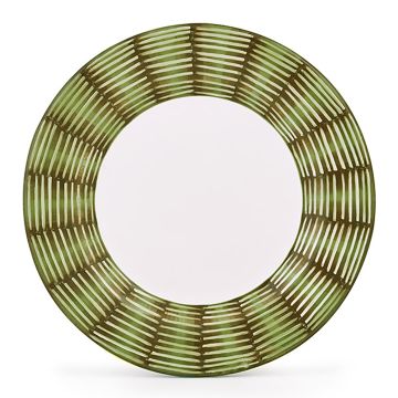 Celebration Italian charger plate handmade by Fima in Deruta