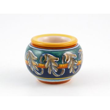 Italian planter handmade by Eugenio Ricciarelli - Deruta, Rapallo, Amalfi