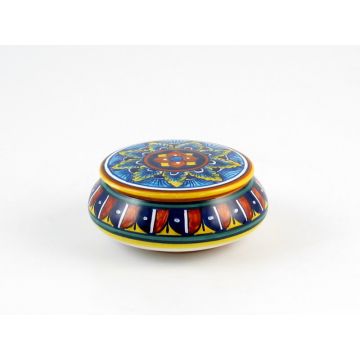 Italian favor keepsake box handmade by Eugenio Ricciarelli - Deruta, Rapallo, Amalfi
