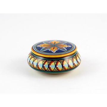 Italian favor keepsake box handmade by Eugenio Ricciarelli - Deruta, Rapallo, Amalfi