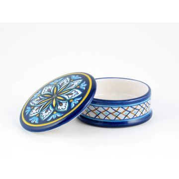 Italian favor keepsake box handmade by Fima in Deruta