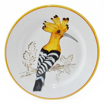 Italian charger plate Bosco from the Joy Collection handmade by Francesca Niccacci in Deruta