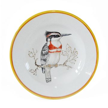 Italian pasta & soup plate Bosco from the Joy Collection handmade by Francesca Niccacci in Deruta