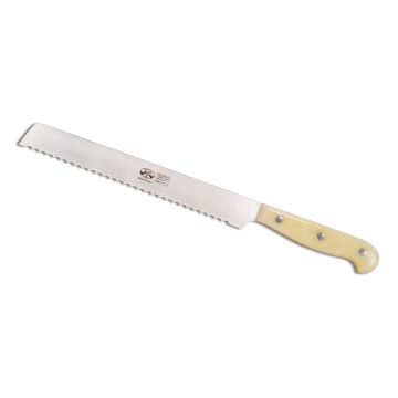 2012 White bread and cake knife handcrafted by Coltellerie Berti in Scarperia, Italy