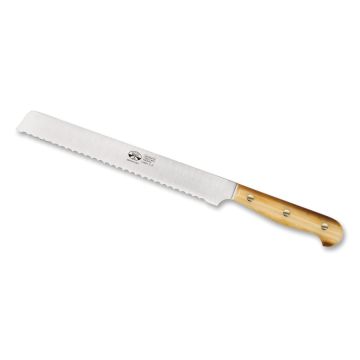 2012 Cornotech bread and cake knife handcrafted by Coltellerie Berti in Scarperia, Italy