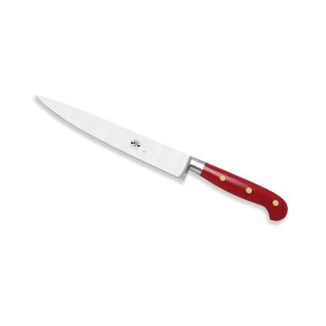 Forgiato Red flexi fish filet knife handcrafted by Coltellerie Berti in Scarperia, Italy