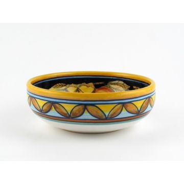 Italian pasta & soup bowl from the Frutta Semplice Collection handmade by D&G Design in Deruta