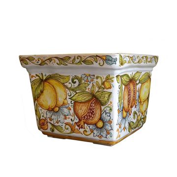 Italian planter handmade by Ghenos in Messina - Sicily