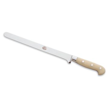 Forgiato White ham prosciutto slicer handcrafted by Coltellerie Berti in Scarperia, Italy