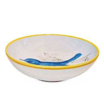 Italian serving bowl from the Joy Collection handmade by Francesca Niccacci in Deruta