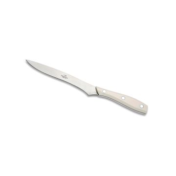 Chianino White boning knife handcrafted by Coltellerie Consigli in Scarperia, Italy