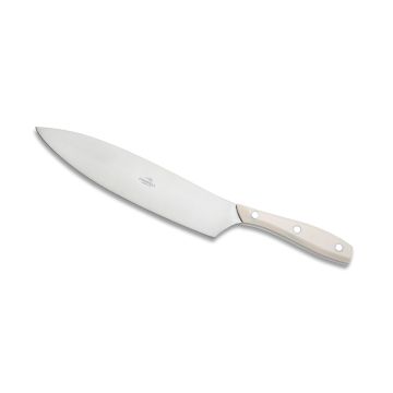 Chianino White chef knife handcrafted by Coltellerie Consigli in Scarperia, Italy