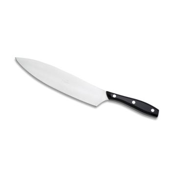 Chianino Black chef knife handcrafted by Coltellerie Consigli in Scarperia, Italy
