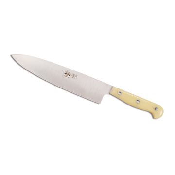 2012 White chef knife handcrafted by Coltellerie Berti in Scarperia, Italy
