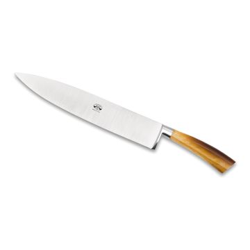 Forgiato Cornotech chef knife handcrafted by Coltellerie Berti in Scarperia, Italy