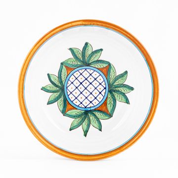 Melograni Italian cereal bowl handmade by Fima in Deruta