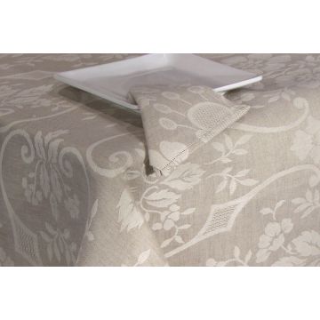 Set of 4 Italian napkins Damasco by Pardi, Montefalco (Umbria)