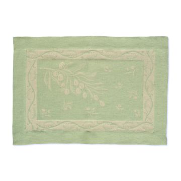 Set of 4 Italian placemats Olive by Pardi, Montefalco (Umbria)