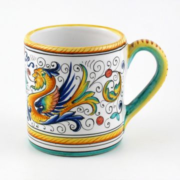 Raffaellesco Italian mug handmade by Fima in Deruta
