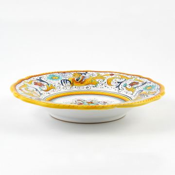 Raffaellesco Italian pasta & soup plate handmade by Fima in Deruta