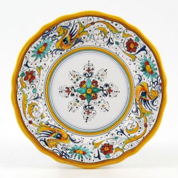 Raffaellesco Italian bread & butter plate handmade by Fima in Deruta