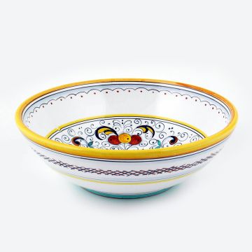 Ricco Deruta Classico Italian pasta & soup bowl handmade by Fima in Deruta
