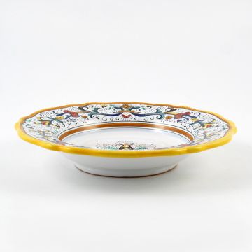 Ricco Deruta Classico Italian pasta & soup plate handmade by Fima in Deruta