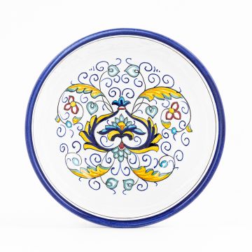 Rinascimento Italian cereal bowl handmade by Fima in Deruta