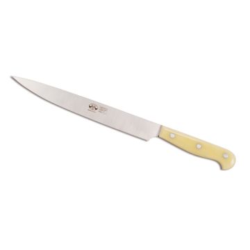 2012 White slicing knife handcrafted by Coltellerie Berti in Scarperia, Italy