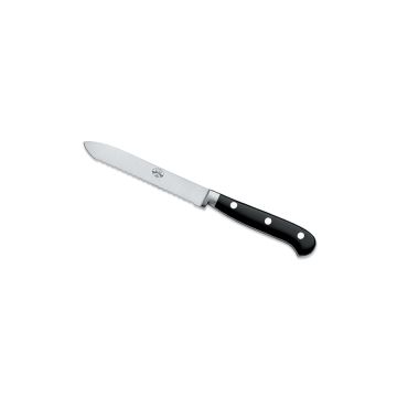 Forgiato Black tomato knife handcrafted by Coltellerie Berti in Scarperia, Italy