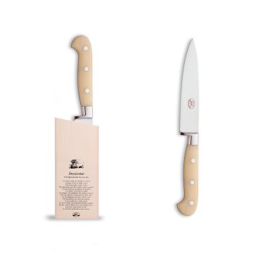 Forgiato Insieme White utility knife handcrafted by Coltellerie Berti in Scarperia, Italy