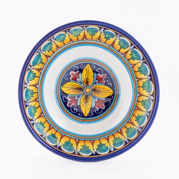 Vario F1 Italian cereal bowl handmade by Fima in Deruta