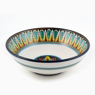 Vario F1 Italian pasta & soup bowl handmade by Fima in Deruta