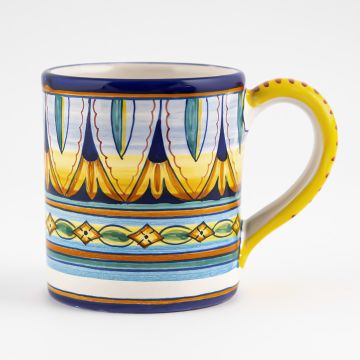 Vario F2 Italian mug handmade by Fima in Deruta