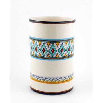 Vario F4 Italian utensil holder handmade by Fima in Deruta