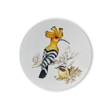 Italian centerpiece bowl Joy handmade by Francesca Niccacci in Deruta