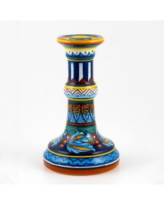 Italian candle holder from the Geometrico 39E Collection handmade by Eugenio Ricciarelli - Deruta, Rapallo, Amalfi