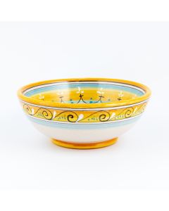 Andrea Italian cereal bowl handmade by Ceramiche Andrilia in Deruta - main image
