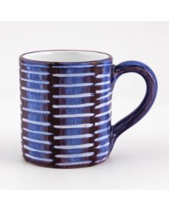 Celebration Italian mug handmade by Fima in Deruta