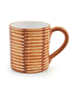 Celebration Italian mug handmade by Fima in Deruta