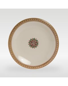 Italian bread & butter plate from the Rubino collection, handmade by Francesco Fasano in Grottaglie, Italy