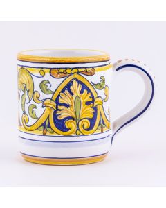 Deruta mug from the Cinquecento collection, handmade by Antica Deruta - Italy