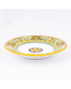 Deruta pasta & soup plate from the Cinquecento collection, handmade by Antica Deruta - Italy