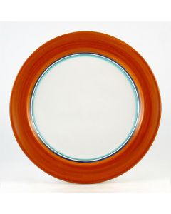Italian charger plate handmade by Fima in Deruta