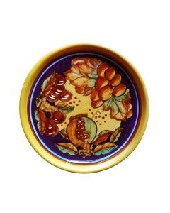 Italian wine bottle coaster from the Frutta Classica Collection handmade by D&G Design in Deruta