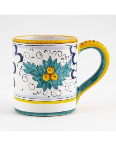 Festone Italian mug handmade by Fima in Deruta
