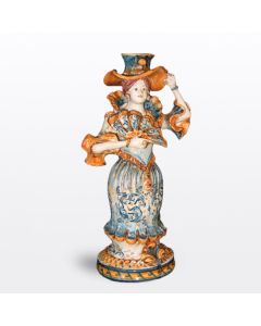 Sicilian Lumiera by Ceramiche Sofia handcrafted in Caltagirone - Italy